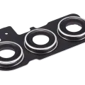 Back Camera Lens With Cover Bezel Ring For Samsung Galaxy S23 5G / S23 Plus 5G (Lime)