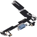 Charging Port Flex Cable For iPhone 14 Plus (Aftermarket Plus) (Blue)