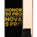 OLED Assembly Without Frame For Honor 50 Pro / Huawei Nova 9 Pro (Refurbished) (All Colors)