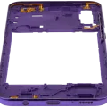 Mid-Frame Housing For Samsung Galaxy A30s (A307 / 2019) (Aftermarket Plus) (Prism Crush Violet)