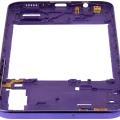 Mid-Frame Housing For Samsung Galaxy A30s (A307 / 2019) (Aftermarket Plus) (Prism Crush Violet)