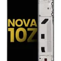 LCD Assembly With Frame For Huawei Nova 10z (Refurbished) (Silver)