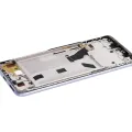 LCD Assembly With Frame For Huawei Nova 10z (Refurbished) (Silver)