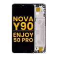 LCD Assembly With Frame For Huawei Nova Y90 / Enjoy 50 Pro (Refurbished) (Crystal Blue)