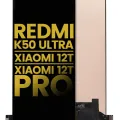 OLED Assembly Without Frame For Xiaomi Redmi K50 Ultra / 12T / 12T Pro (Refurbished) (All Colors)