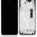 OLED Assembly With Frame For Motorola Moto Edge (XT2205-1 / 2022) (Refurbished) (Gray)