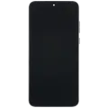 OLED Assembly With Frame For Motorola Edge 30 Neo (XT2245-1 / 2022) (Refurbished) (Black Onyx)