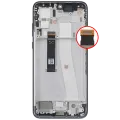 OLED Assembly With Frame For Motorola Edge 30 Neo (XT2245-1 / 2022) (Refurbished) (Black Onyx)