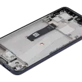 OLED Assembly With Frame For Motorola Edge 30 Neo (XT2245-1 / 2022) (Refurbished) (Black Onyx)