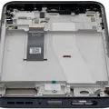 OLED Assembly With Frame For Motorola Edge 30 Neo (XT2245-1 / 2022) (Refurbished) (Black Onyx)