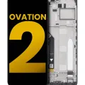 LCD Assembly With Frame For Cricket Ovation 2 (Refurbished) (All Colors)