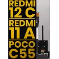 LCD Assembly Without Frame For Xiaomi Redmi 12C / Redmi 11A / Poco C55 (Refurbished) (All Colors)