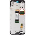LCD Assembly With Frame Compatible For Xiaomi Redmi 12 4G / Redmi 12 5G /Redmi Note 12R / Poco M6 Pro (Refurbished) (All Colors)