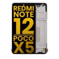 OLED Assembly With Frame For Xiaomi Redmi Note 12 5G / Poco X5 (Refurbished) (All Colors)