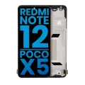 LCD Assembly With Frame For Xiaomi Redmi Note 12 5G / Poco X5 (Aftermarket: Incell) (All Colors)