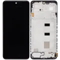 Дисплейний модуль (OLED) з рамкою для Xiaomi Redmi Note 12 4G (Aftermarket Plus) (Усі кольори)