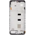 Дисплейний модуль (OLED) з рамкою для Xiaomi Redmi Note 12 4G (Aftermarket Plus) (Усі кольори)