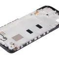 Дисплейний модуль (OLED) з рамкою для Xiaomi Redmi Note 12 4G (Aftermarket Plus) (Усі кольори)