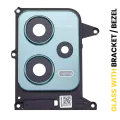 Back Camera Lens With Bracket / Bezel For Xiaomi Redmi Note 12 5G (Frosted Green)
