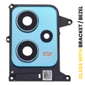 Back Camera Lens With Bracket / Bezel For Xiaomi Redmi Note 12 5G (Mystique Blue)