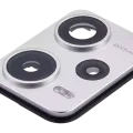 Back Camera Lens With Bracket / Bezel For Xiaomi Redmi Note 12 Pro Plus (Arctic White)