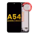 OLED Assembly With Frame For Samsung Galaxy A54 5G (A546 / 2023) (US & International Version) (Refurbished) (Graphite)
