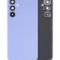 Back Cover Glass With Camera Lens For Samsung Galaxy A54 5G (A546 / 2023) (Aftermarket Plus) (Violet)