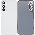 Back Cover Glass With Camera Lens For Samsung Galaxy A54 5G (A546 / 2023) (Aftermarket Plus) (White)