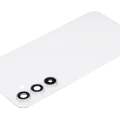 Back Cover Glass With Camera Lens For Samsung Galaxy A54 5G (A546 / 2023) (Aftermarket Plus) (White)