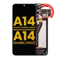 LCD Assembly With Frame For Samsung Galaxy A14 4G (A145F / A145M / 2023) / A14 5G (A146B / 2023) (International Version) (Refurbished) (All Colors)
