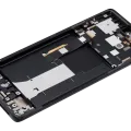OLED Assembly With Frame For Motorola Moto Edge (XT2305 / 2023) (Refurbished) (Eclipse Black)