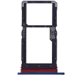 Sim Card Tray (Dual Sim) For Motorola One Fusion Plus (XT2067-2 / 2020) (Genuine OEM) (Twilight Blue)
