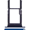 Sim Card Tray (Dual Sim) For Motorola One Hyper (XT2027-1 / 2020) (Genuine OEM) (Blue)