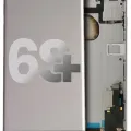 Back Housing W/ Small Parts For iPhone 6S (No Logo) (Aftermarket Plus) (Silver)