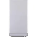 Back Housing W/ Small Parts For iPhone 6 Plus (No Logo) (Aftermarket Plus) (Silver)