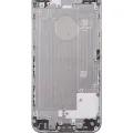 Back Housing W/ Small Parts For iPhone 6 Plus (No Logo) (Aftermarket Plus) (Silver)