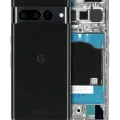 Back Housing For Google Pixel 7 Pro (Genuine OEM) (Obsidian)