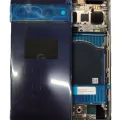Back Housing For Google Pixel 7 Pro (Genuine OEM) (Obsidian)