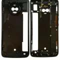 Mid-Frame Housing For Motorola Moto X4 (XT1900 / 2017) (Genuine OEM) (Black)