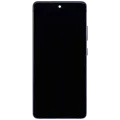OLED Assembly With Frame For Samsung Galaxy A51 5G UW (A516V / 2020) (Verizon 5G UW Frame Only) (Refurbished) (Prism Bricks Blue)