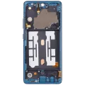OLED Assembly With Frame For Samsung Galaxy A51 5G UW (A516V / 2020) (Verizon 5G UW Frame Only) (Refurbished) (Prism Bricks Blue)