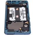 OLED Assembly With Frame For Samsung Galaxy A51 5G UW (A516V / 2020) (Verizon 5G UW Frame Only) (Refurbished) (Prism Bricks Blue)