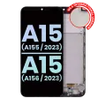 Дисплейний модуль (OLED) з рамкою для Samsung Galaxy A15 4G (A155 / 2023) / A15 5G (A156 / 2023) (US & International) (Service Pack) (всі кольори)
