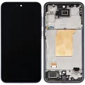 OLED Assembly With Frame For Samsung Galaxy A35 5G (A356 / 2024) (Refurbished) (Navy)