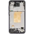 OLED Assembly With Frame For Samsung Galaxy A35 5G (A356 / 2024) (Refurbished) (Navy)