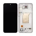 OLED Assembly With Frame For Samsung Galaxy A35 5G (A356 / 2024) (Refurbished) (Lilac)