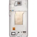 OLED Assembly With Frame For Samsung Galaxy A35 5G (A356 / 2024) (Refurbished) (Lilac)