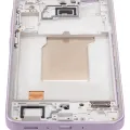 OLED Assembly With Frame For Samsung Galaxy A35 5G (A356 / 2024) (Refurbished) (Lilac)