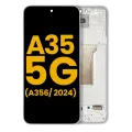 OLED Assembly With Frame For Samsung Galaxy A35 5G (A356 / 2024) (Refurbished) (Iceblue)