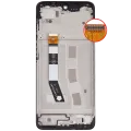 LCD Assembly With Frame For Moto G54 (XT2343 / 2023) (Refurbished) (All Colors)